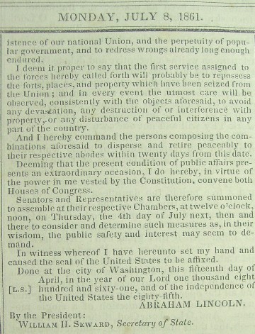 Civil War United States Congressional Record Congressional Globe 1861-1866
