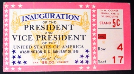 How do you get presidential inauguration tickets?